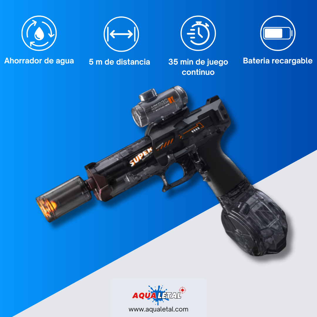 Pistola de agua eléctrica de alta presión